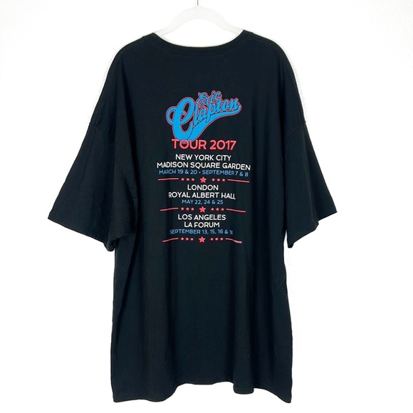 Eric Clapton tour graphic tee 3XL - Picture 2 of 6